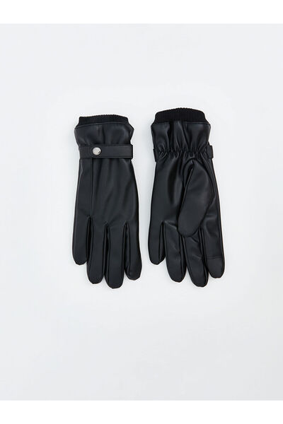 LC Waikiki Vizyon Yeni Sezon Deri Görünümlü Erkek Eldiven