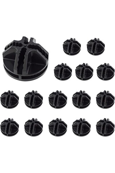 COOYA 16 Pieces Cube Connectors Plastic Storage Cubes Connectors Wire Cube Connector Plastic Organizer