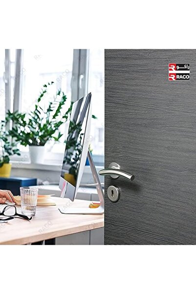 Raco Doorfit Premium Stainless Steel T-bar Lever Rose Door Handle (Style 4)