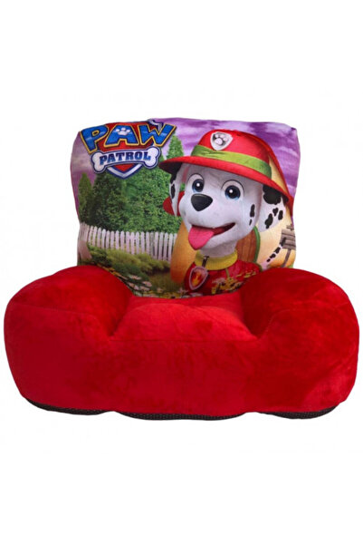 OEM Plush Baby Armchair with 3D Backrest, Marshall, 50 cm, Red