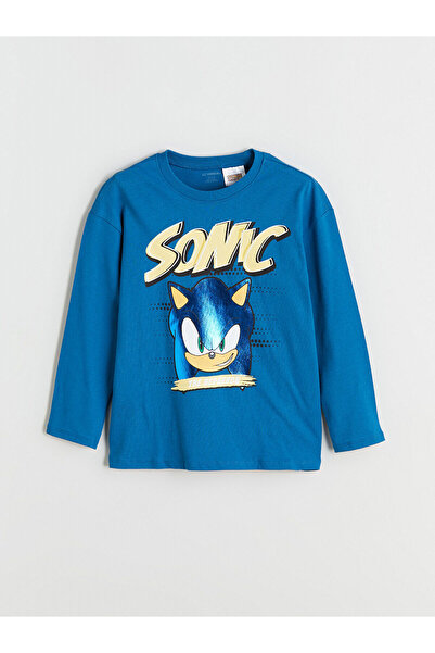 LC Waikiki Plus New Season Sonic Printed Boys' T-Shirt
