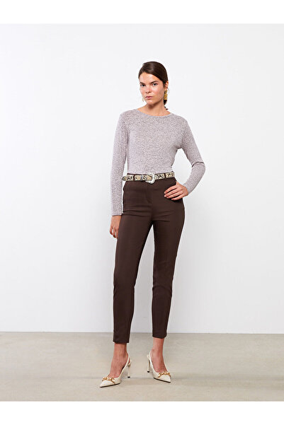 LC Waikiki Pink Crew Neck Women's Bodysuit