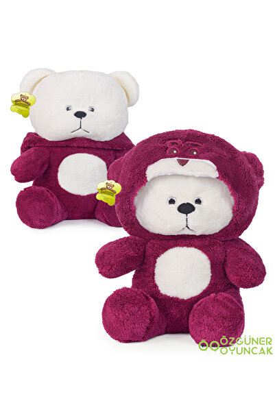 Özgüner Oyuncak Sevgiliye Unutulmaz Sürpriz – Uykumcuk Ayı 90 cm ve Peluş Buketli Hediye Seti