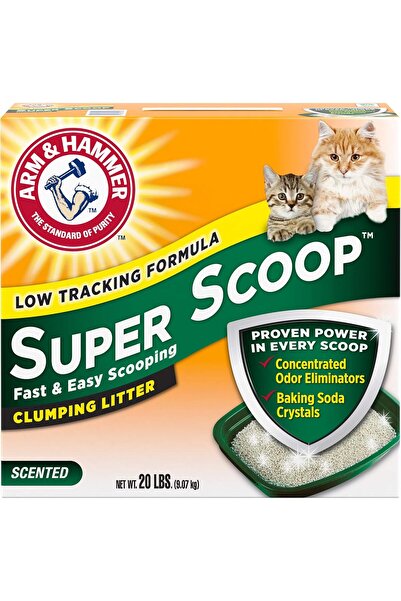 Arm&Hammer ARM & HAMMER Super Scoop Clumping Litter Fresh Scent, 20 lb