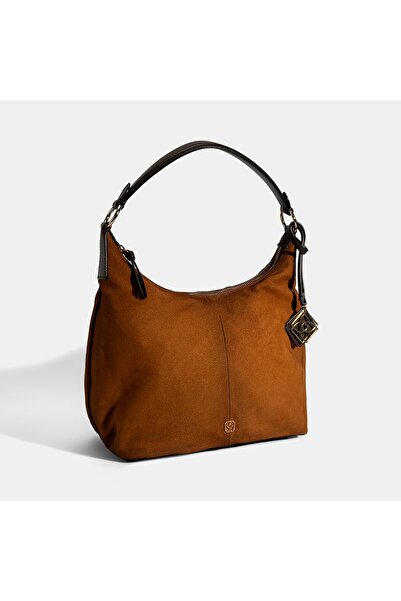 Desa Women's taba suede leather shoulder bag