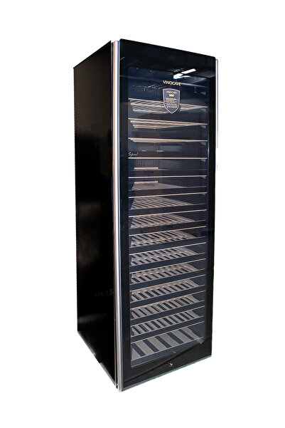 VINOCAVE Dual Zone Wine Fridge, 2 Temperature Zones, Wine Cooler for Red & White Wine