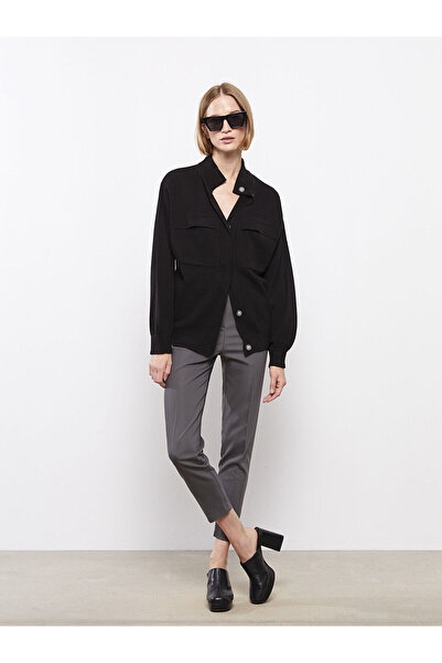 LC Waikiki Dámské rovné kalhoty Slim Fit