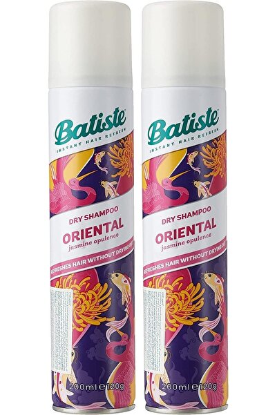 Batiste Oriental Scent Dry Shampoo Twin Pack 200 ml, 2-Piece