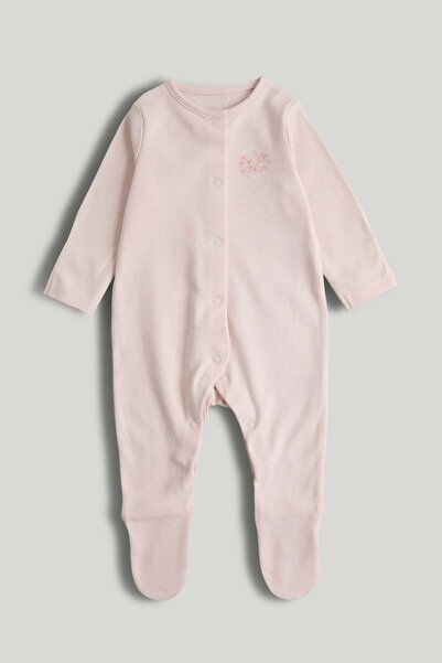 MOTHERCARE 3 Pack Pink Sleepsuits