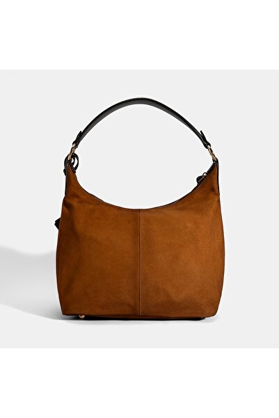 Desa Women's taba suede leather shoulder bag