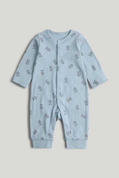 MOTHERCARE 3 Pack Animal Footless Sleepsuits