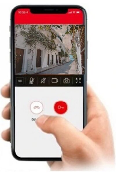 Hikvision طقم اتصال داخلي هاتفي ثنائي الأسلاك DS-KIS703-P