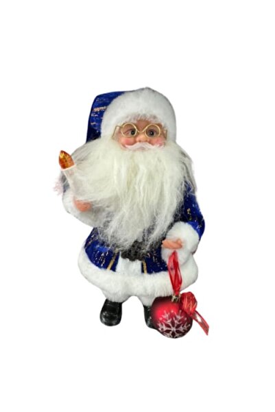 Clini Decorațiune Moș Crăciun cu baterii, 30 cm, 2x-0644