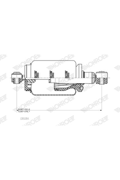 MONROE Amortizor Suspensie Cabina Man Tga/Tgs 1/Tgx 1