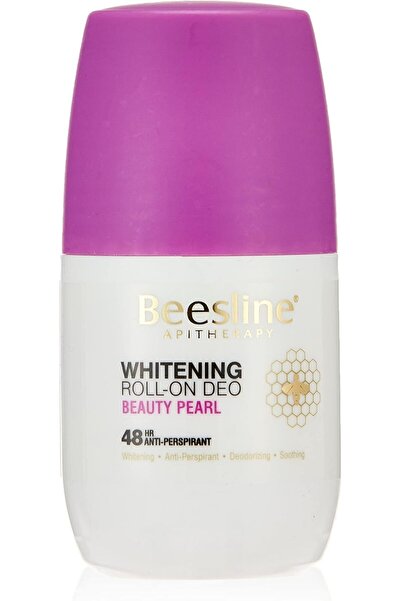 Beesline مزيل عرق مبيض للجنسين، بيوتي بيرل، مضاد للتعرق لمدة 48 ساعة، 5 في 1،...