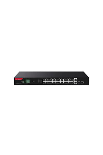Nil AVM Ip-com G1128p-24-410w 24 منفذ جيجابت +2xgb Rj45/sfp Uplink 370w Poe Rackmount Switch