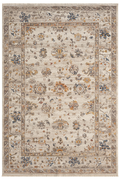 SEYRAN HALI Asır Krem Halı Salon Oturma Odası Çocuk Odası Yatak Odası Halısı ...