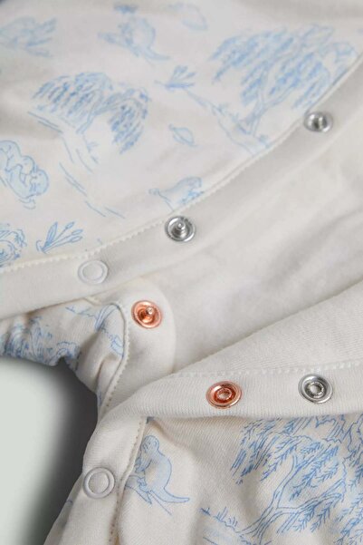 MOTHERCARE Blue Wadded Sleepsuit 2.5 Tog