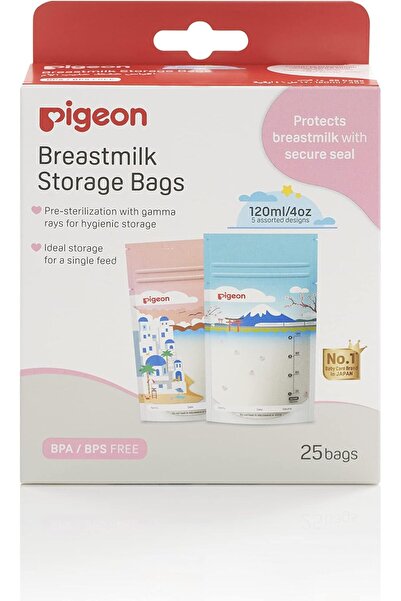Pigeon Breastmilk Storage Bags, Protects Breastmilk with Secure Seal, BPA & B...