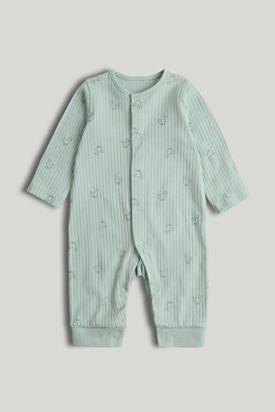 MOTHERCARE 3 Pack Animal Footless Sleepsuits