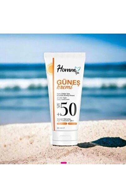 homm bitkisel güneş kremi 50ml.