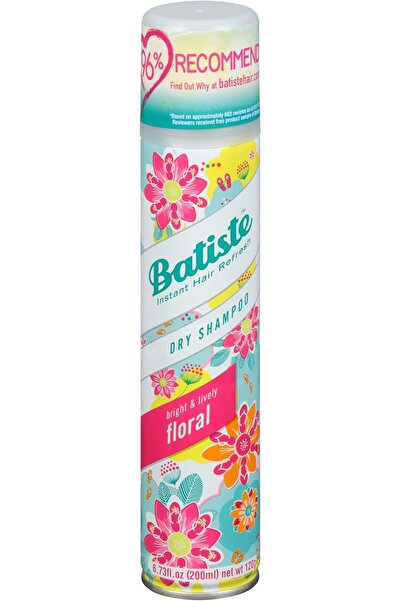 Batiste Dry Shampoo for Hair, Unisex - Flowers Scent, 200 ml