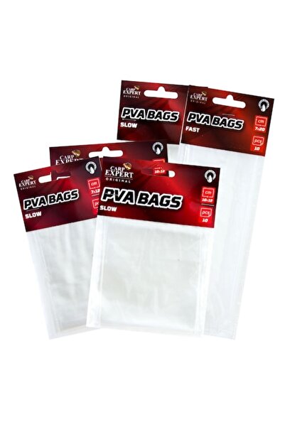 carp expert Rapid-Dissolve PVA Bag, Size 70x120 mm