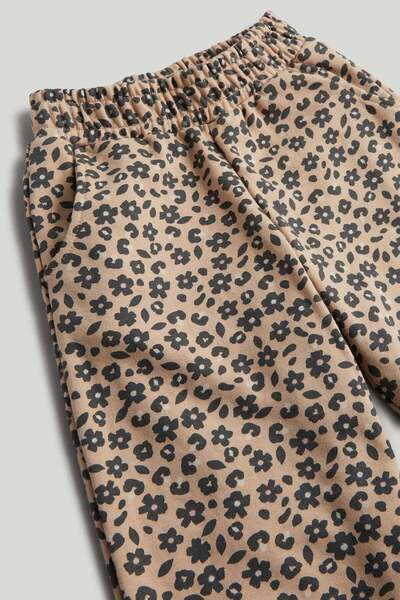 MOTHERCARE Brown Floral Joggers