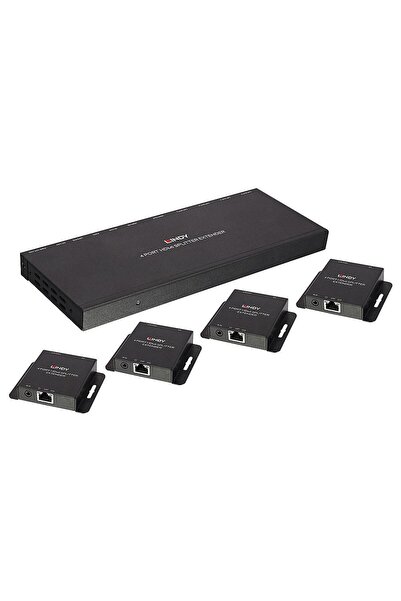 Other Splitter/Extensor HDMI și IR cu 4 porturi Cat.6 Lindy 70m, 38155