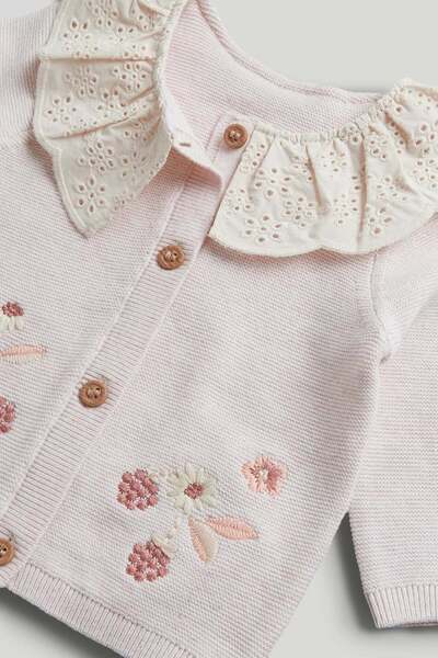MOTHERCARE Pink Knitted Cardigan