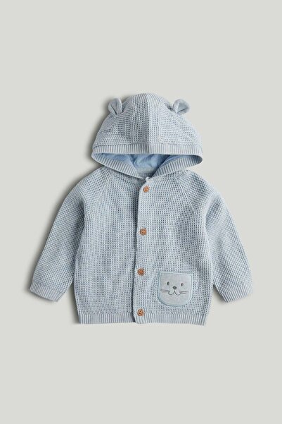 MOTHERCARE Blue Knitted Cardigan
