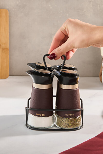 Karaca New Latin 5 Piece Glass Spice Set