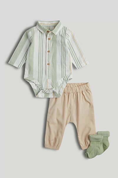 MOTHERCARE Natural 3-Piece Outfit