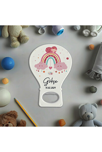 YELKOVAN TASARIM Kişiye Özel 10 Adet Baskılı Balon Magnet Açacak – Doğum Günü...