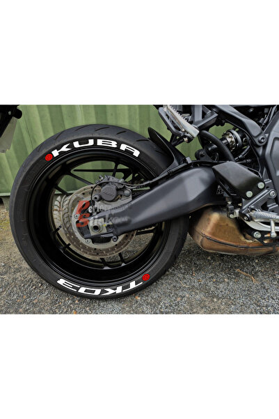 Performance Stickers Motosiklet Kuba TK03 Lastik Sticker 15-19inç Uyumlu Last...