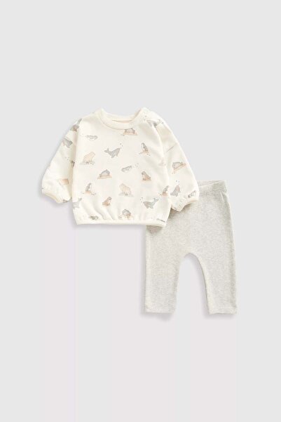 MOTHERCARE Coastal Sweat Top and Ribbed Joggers
