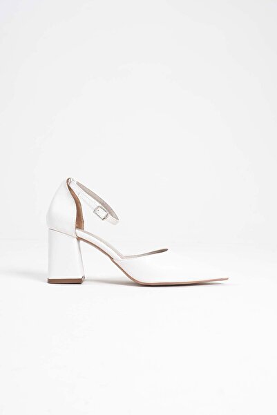 TRENDELLA Doren white skin women's high heeled shoes