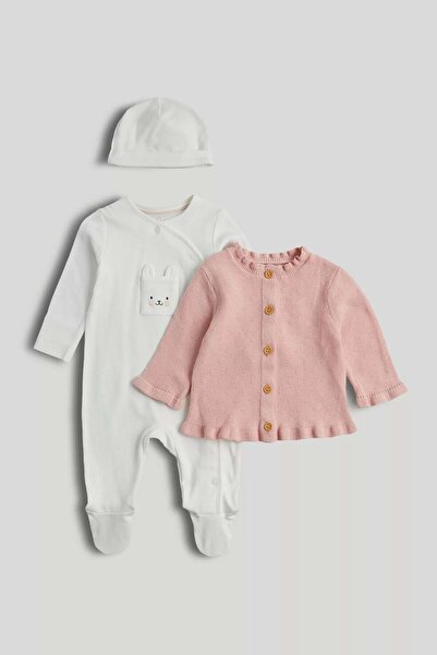 MOTHERCARE Pink 3-Piece Outfit