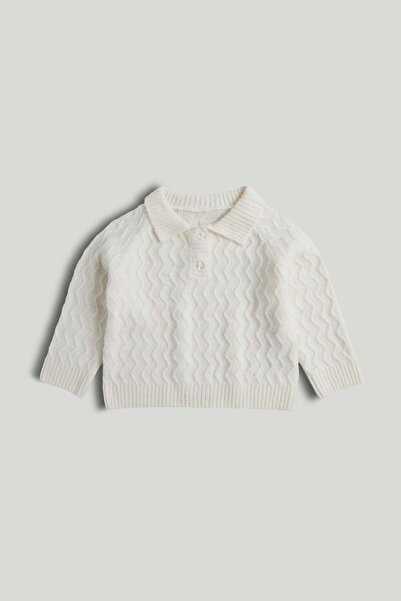 MOTHERCARE Cream Knitted Jumper