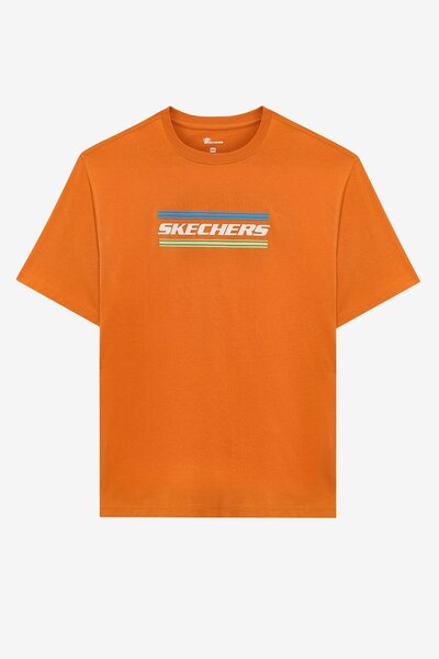 SKECHERS Muška grafička majica teške kategorije