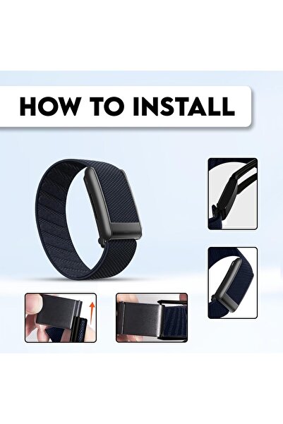 genernic souqo Ultra-soft Nylon Sport Band - Compatible with WHOOP 5.0, One, Peak & Life (Not for Gen 4)