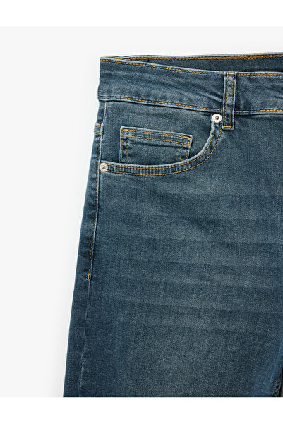 Koton Κανονικό τζιν παντελόνι με βαμβακερή τσέπη - Michael Jean