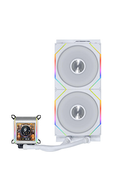 Lian Li Galahad II LCD 280mm Beyaz İşlemci Sıvı Soğutucu (GA2ALCD28TW)