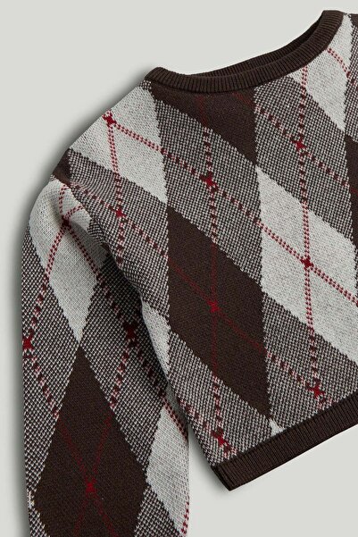 MOTHERCARE Diamond Knitted Jumper and Skirt Outfit