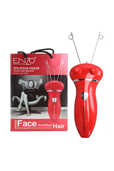 Enzo Professional ENZO EN-6085 Electric Rechargeable Body & Facial Hair Remover Defeatherer, Cotton Thread Epilator