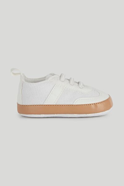 MOTHERCARE Cream Retro Pram Trainers