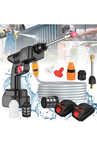 dalimag Aparat de spălat cu presiune lynker - 1500W, 21V, 2.5-25MPa, furtun d...