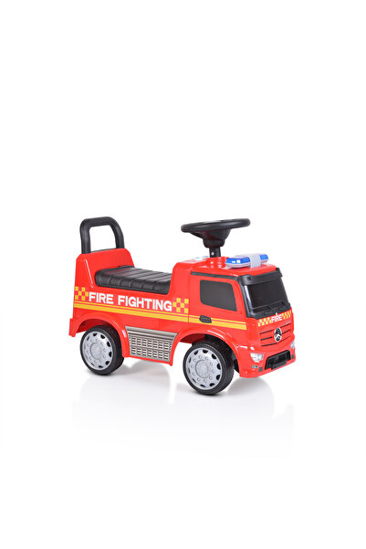 MERCEDES Ride On Fire Truck without Pedals, with Sounds and Lights, Mercedes-Benz Antos 657