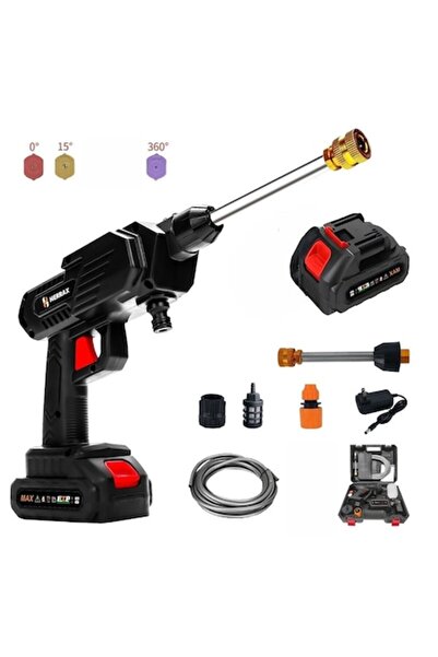 dalimag Aparat de spălat cu presiune fără fir HERRAX cu baterie Li-ion de 120...