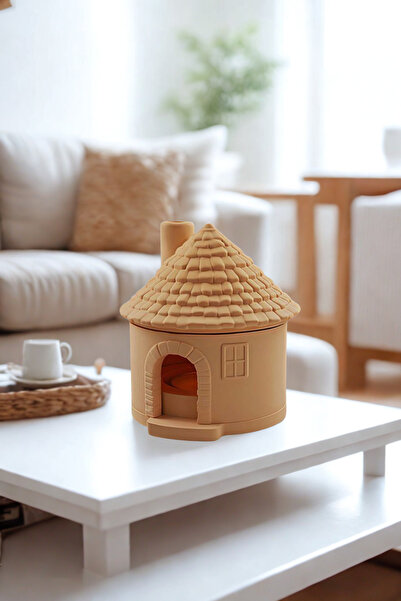 LALEZEN HOME DEKORATİF MINI MUMLUK EV (12X8) - TEALIGHT HEDIYELI